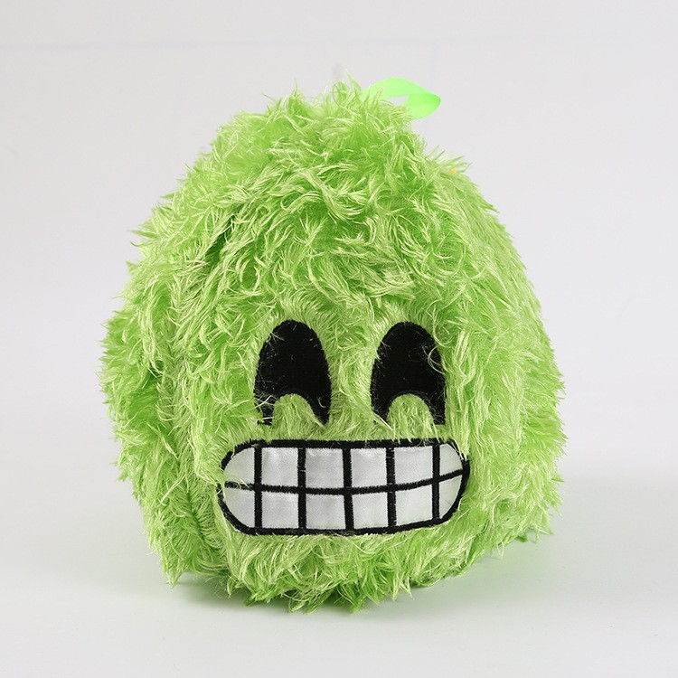 In stock: Plush balls, plush smiling face expression balls, inflatable spring balls, ugly and cute thickened large patting balls pic 8