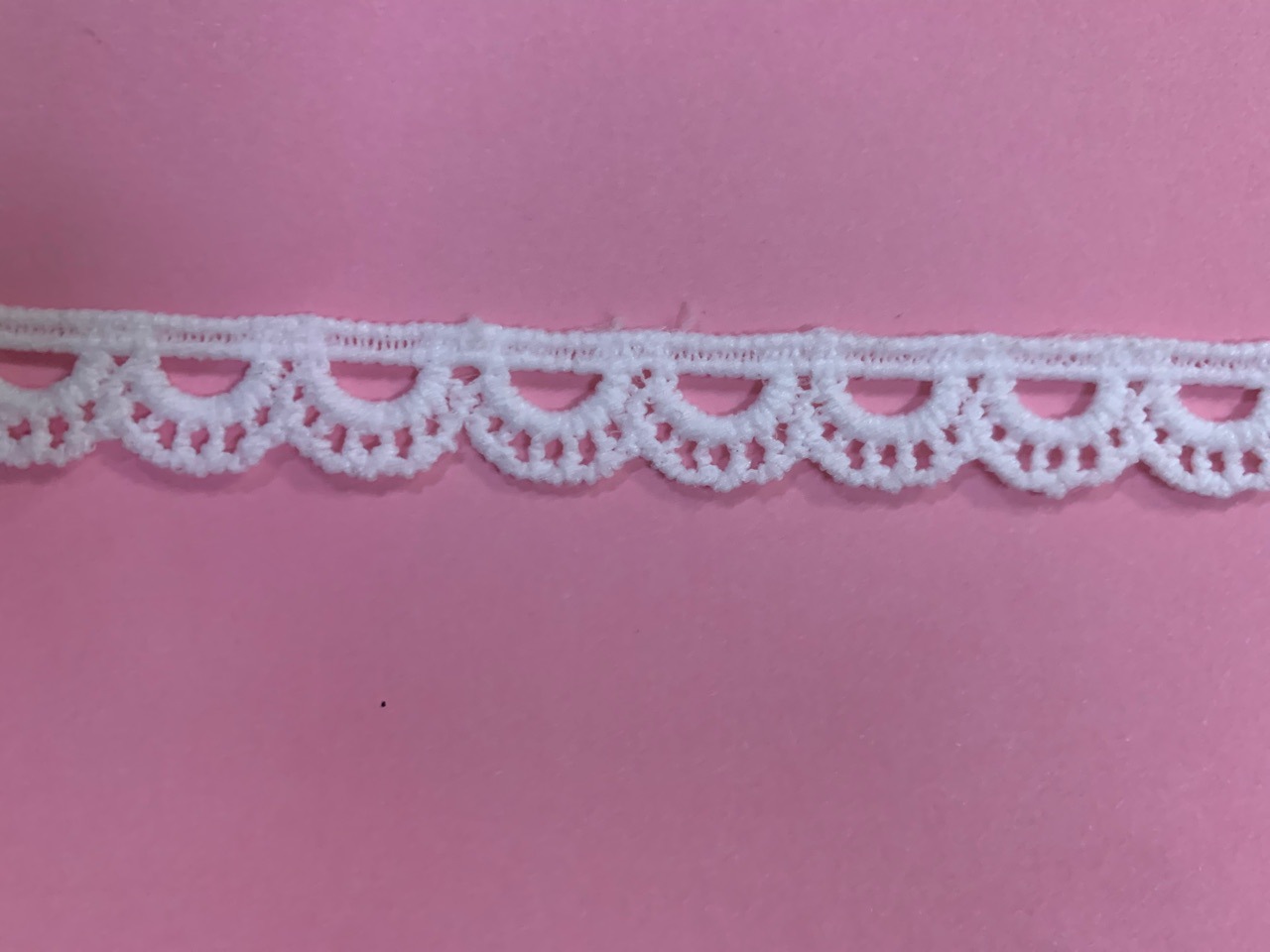 The manufacturer produces 1-centimeter single-sided water-soluble milk silk lace clothing, curtains, accessories and jewelry Lolita DIY pic 7