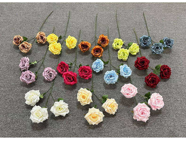 定制婚庆玫瑰瀑布仿真花假花瀑布墙网红玫瑰花背景墙情人节花详情8