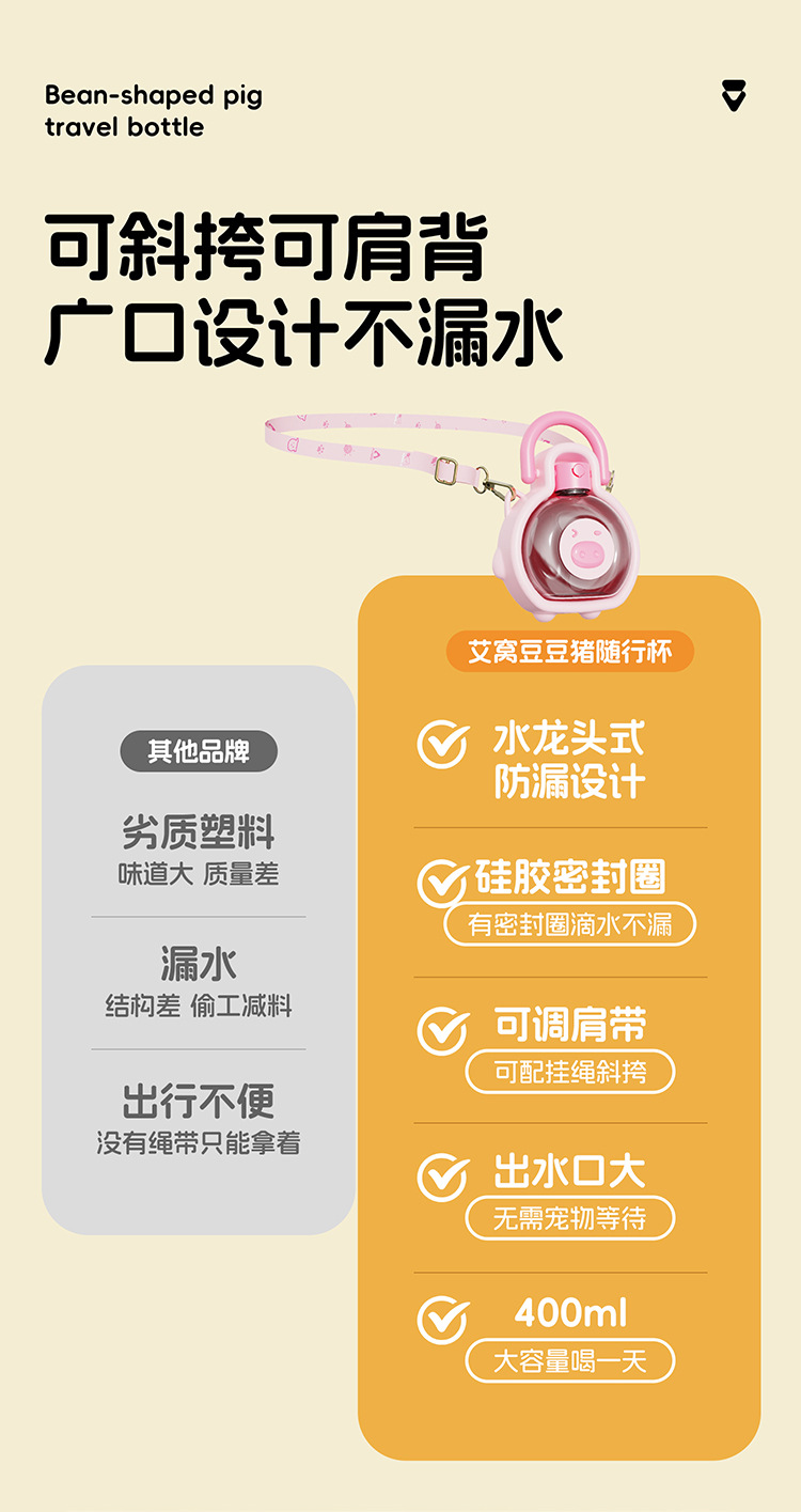 狗狗外出水杯折叠水壶便携饮水器户外遛狗大容量水壶出门喂粮碗详情1