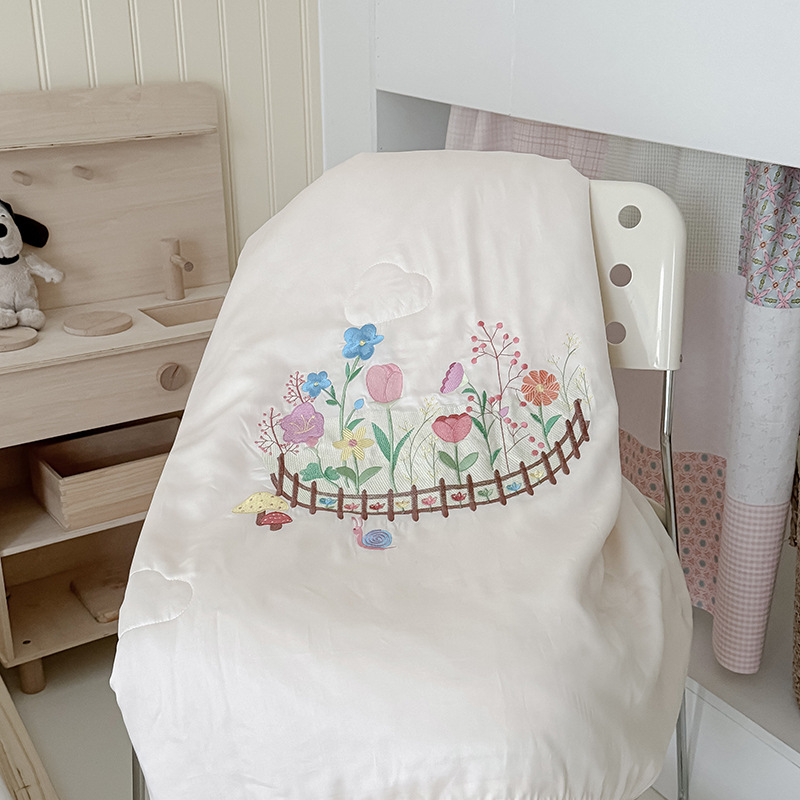 A类亲子款60支兰精天丝儿童夏被婴幼儿空调夏凉被午睡学生薄被子详情19