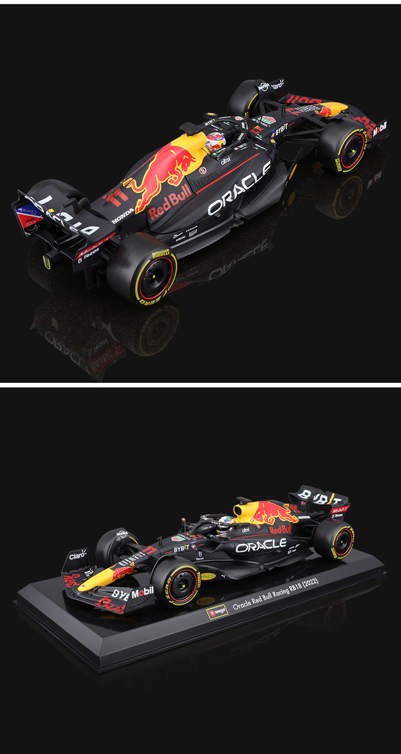比美高1:24红牛RB19 F1车模2023奔驰合金仿真汽车模型维方程式赛详情12
