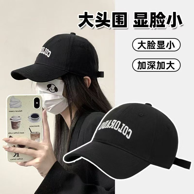 2025春夏季新款男女士字母刺绣棒球帽 高尔夫百搭遮阳帽 防晒太阳帽 潮流成人帽子详情1