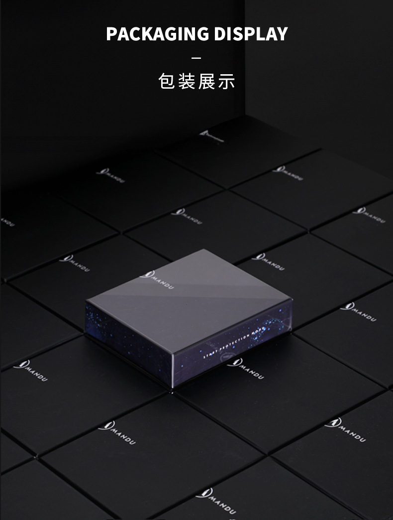 MANDU漫度男士钱包多卡位大容量卡片包 简约皮质卡包复古零钱包详情16