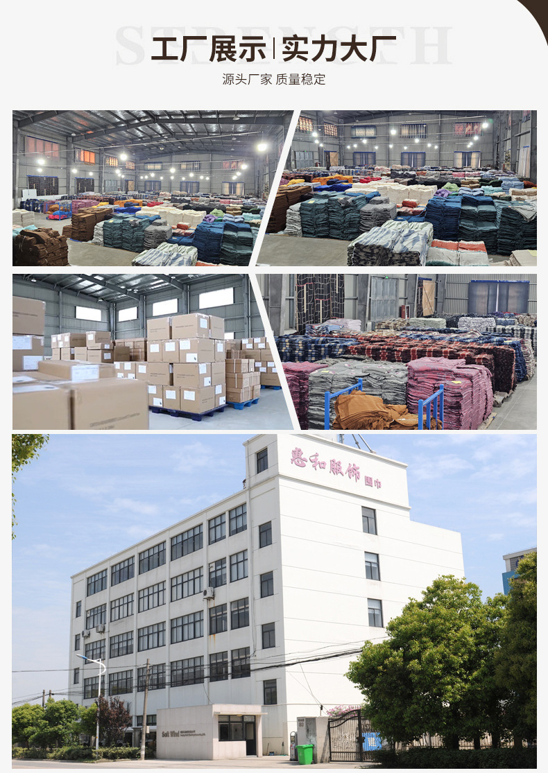 跨境2025秋冬新款韩版甜妹风印花围巾女保暖加厚仿羊绒网红款围脖详情3