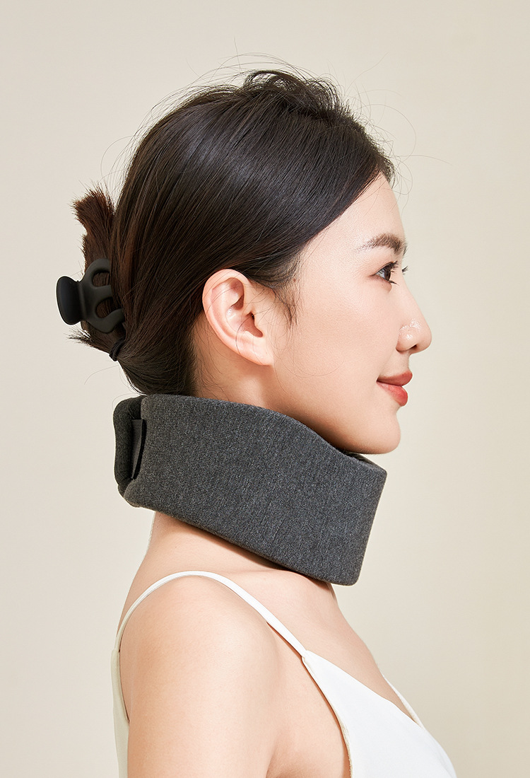 四季护颈颈托护颈脖套颈托脖子前倾矫正器劲椎托护颈椎办公室防低详情42