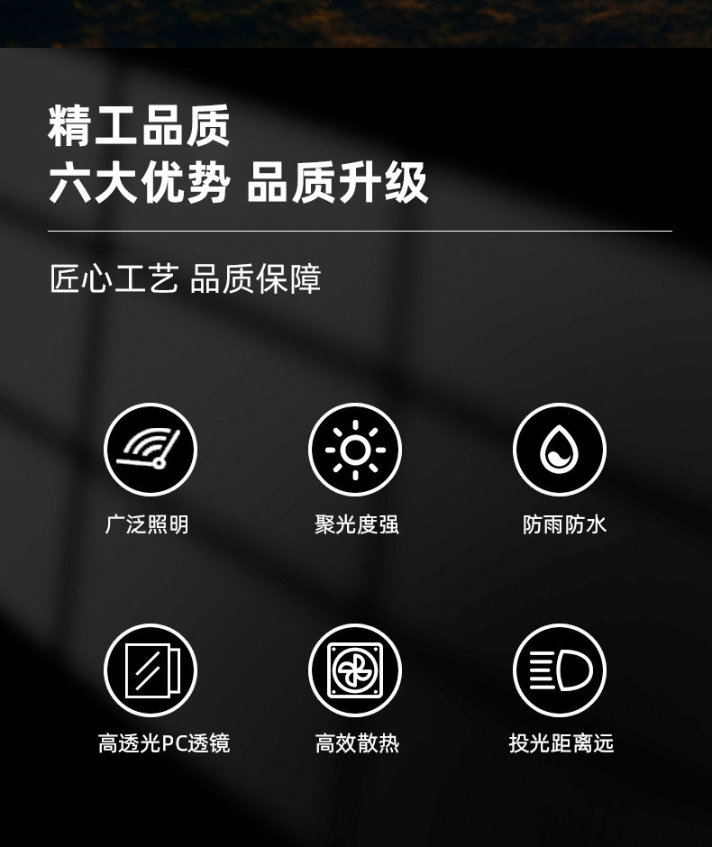 New cross-border COB work floodlight USB charging outdoor maintenance camping full-screen portable LED hand-held light pic 2