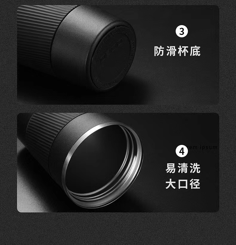 厂家新款304不锈钢咖啡杯保温杯车载杯礼品定logo现货批发详情11