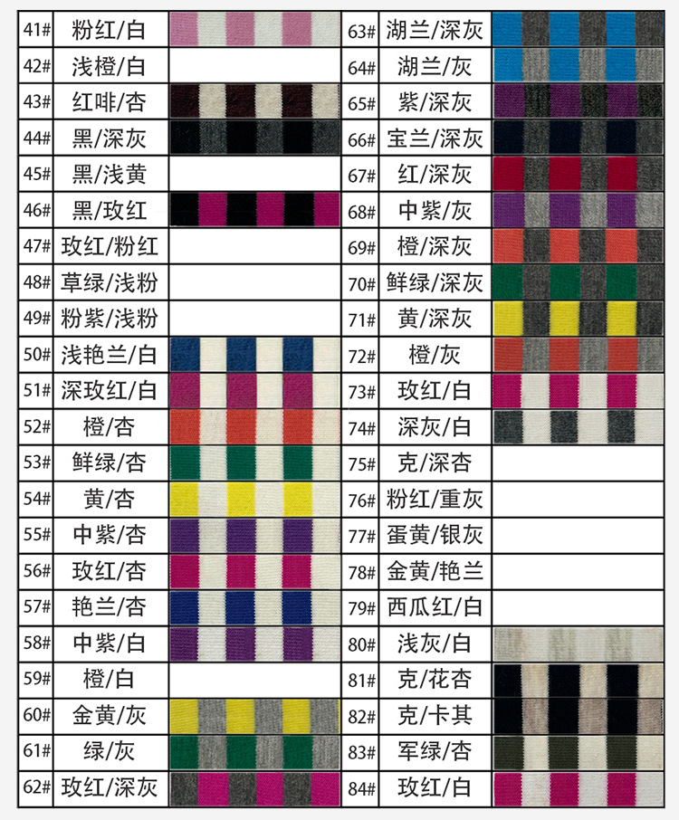 32支棉拉架条纹布 170g细条纹针织面料 色织弹力吊带打底衫布料详情7