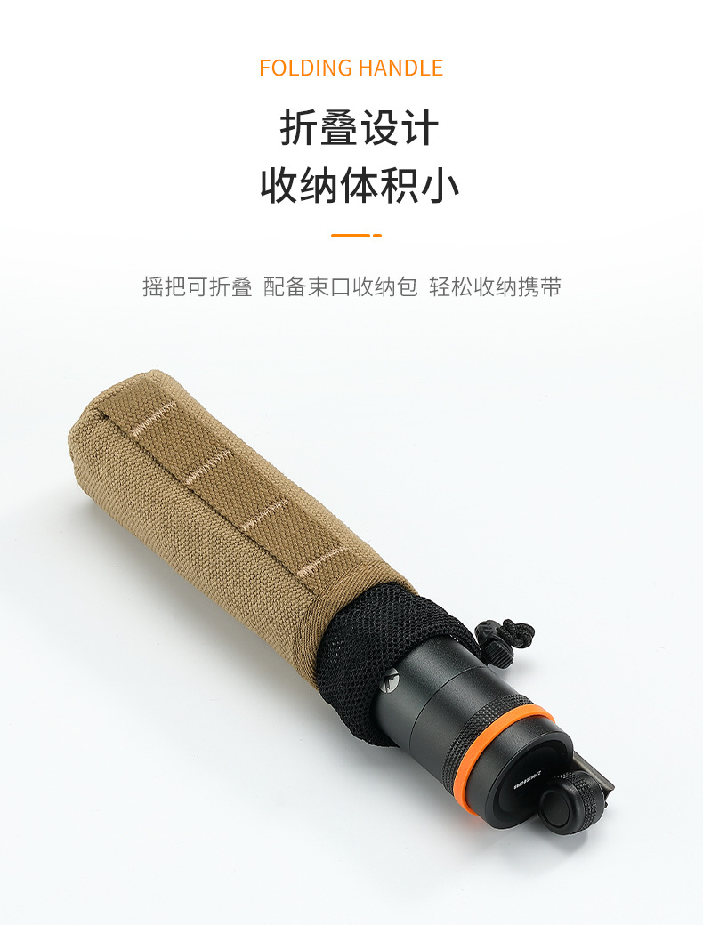 柯曼不锈钢磨芯折叠手摇咖啡磨豆机户外露营意式手冲咖啡研磨机详情9