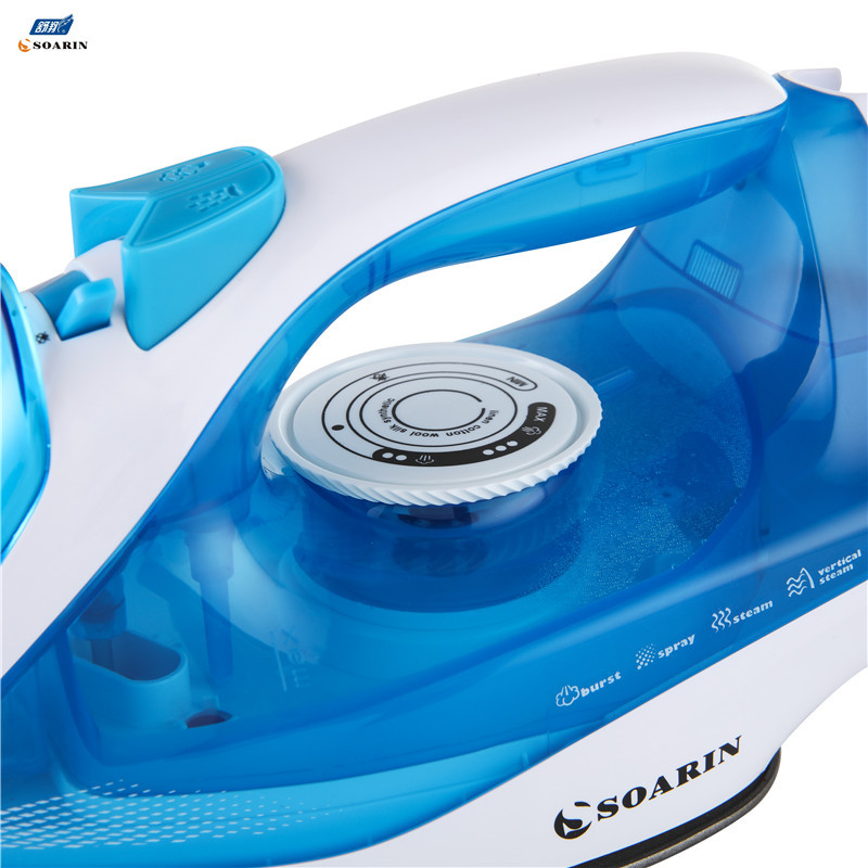 Cross-border supply of steam-type electric irons for foreign trade, household and hotel manufacturers wholesale irons, European standard plugs SOARIN pic 5