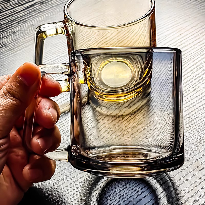 玻璃漱口杯家用情侣刷牙杯高颜值洗漱杯简约牙刷杯轻奢牙杯牙具杯详情1