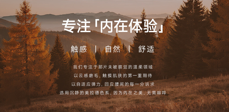 秋冬新款美拉德磨毛男士内裤10A抑菌裆舒适无痕软糯透气四角裤男详情3