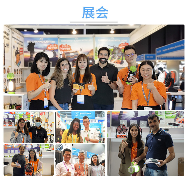 新款太阳能风扇多功能LED灯便携式野营灭蚊充电户外露营迷你手持风扇日用百货详情5