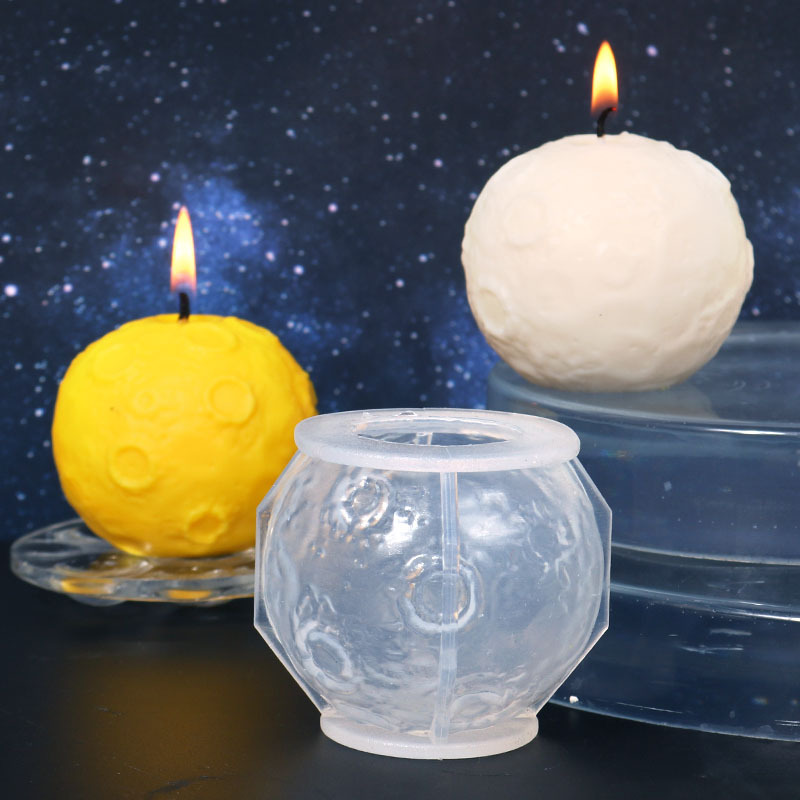 diy滴胶模具月球地球蜡烛硅胶模具星球香薰蜡烛厂家现货批发详情12