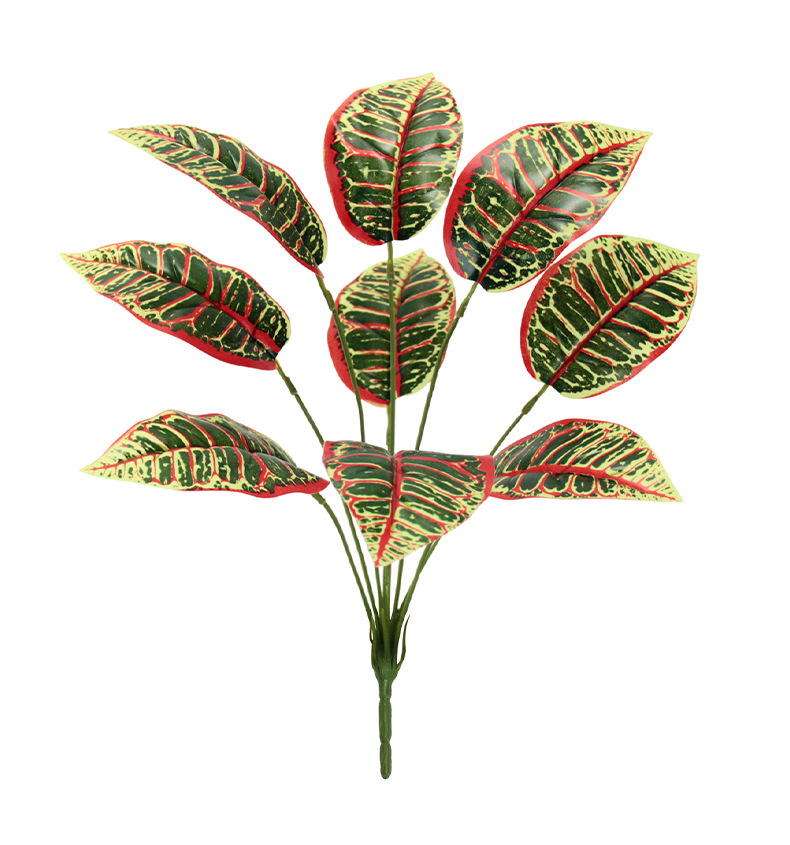 Artificial green plants, small color-changing wood, European-style interior decoration, outdoor garden, wedding arrangement, PVC plastic, artificial plants pic 11