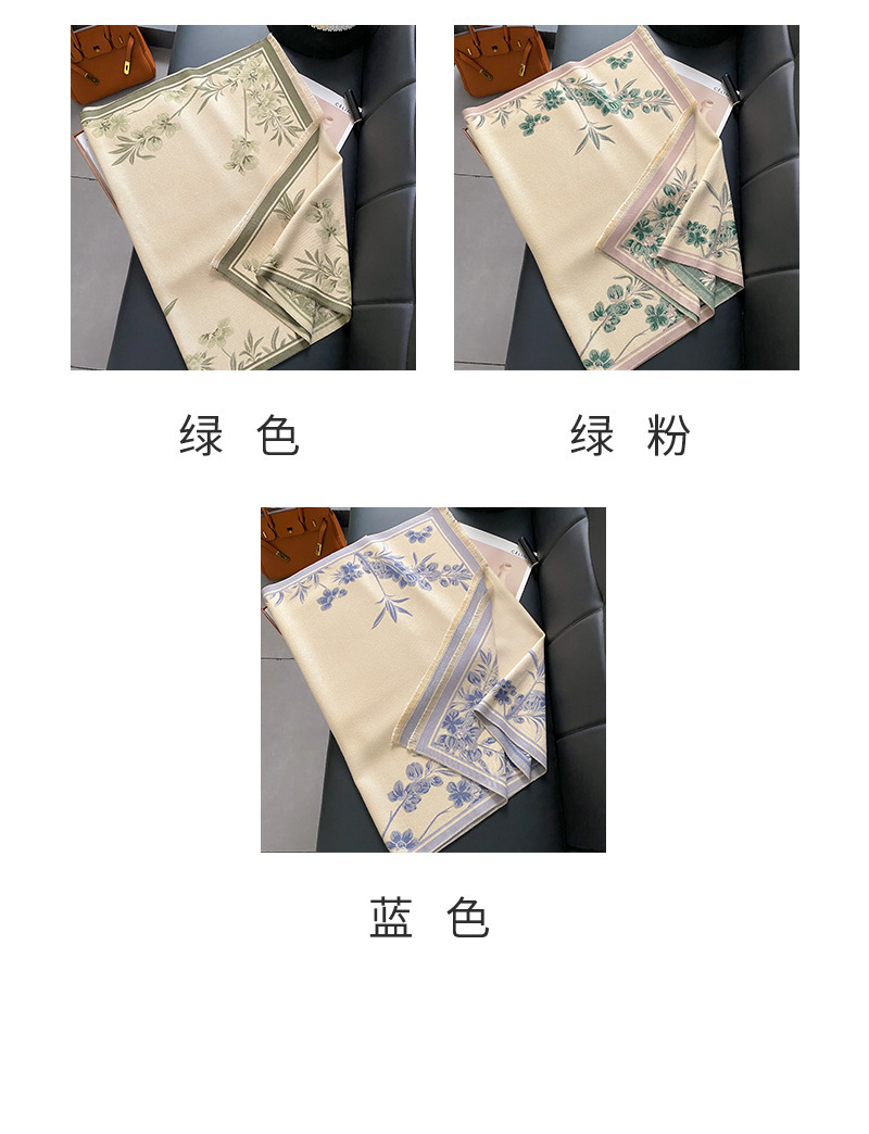 国潮高级感围巾女冬季仿羊绒披肩外搭披肩保暖围脖详情7