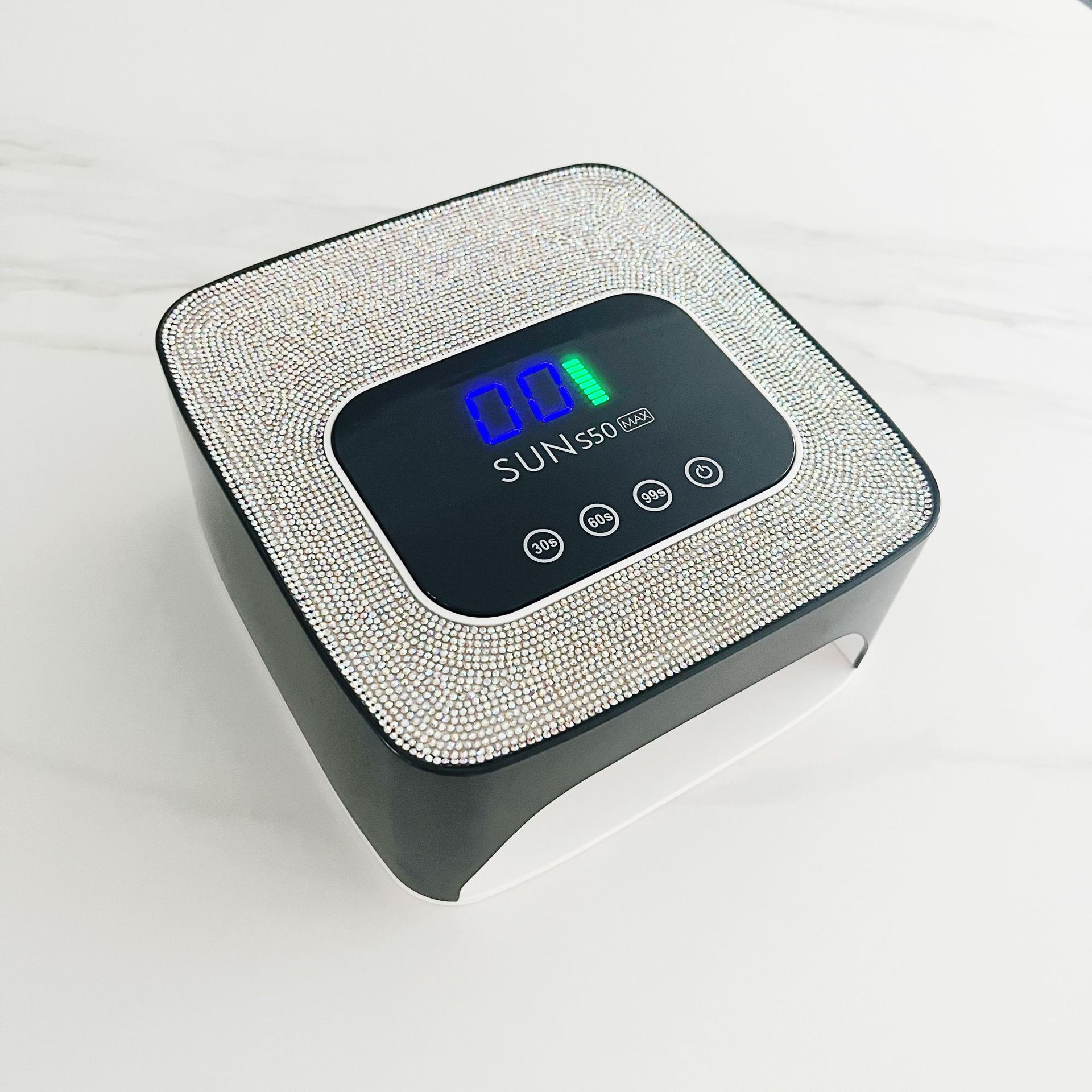 The new S50 wireless battery-powered red light nail art phototherapy machine, LED, quick-drying and non-blackening nail art baking lamp, is specially designed for nail salons pic 10
