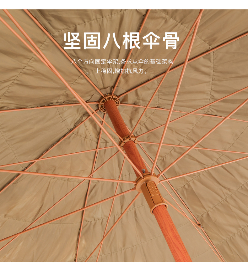 Outdoor sunshade straw umbrella, simulated straw sun protection beach umbrella, courtyard farmhouse tourism scenic area garden thatch umbrella pic 12