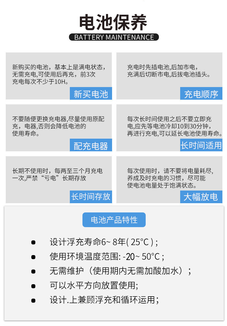 12V Naipu battery 150AH gel battery, solar cell for computer room, wind energy storage, maintenance-free pic 12