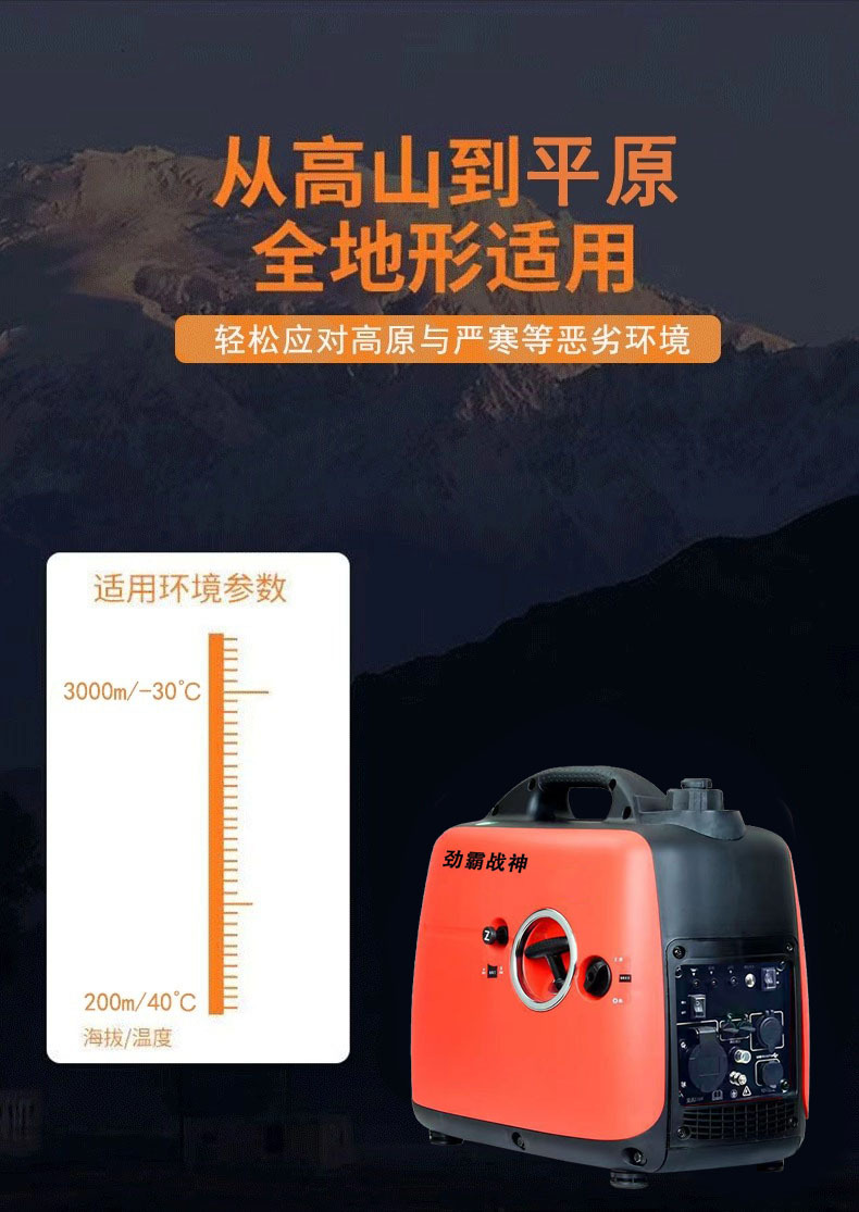 发电机家用小型5000瓦手提便携式遥控电启动户外3KW4KW变频静音详情15