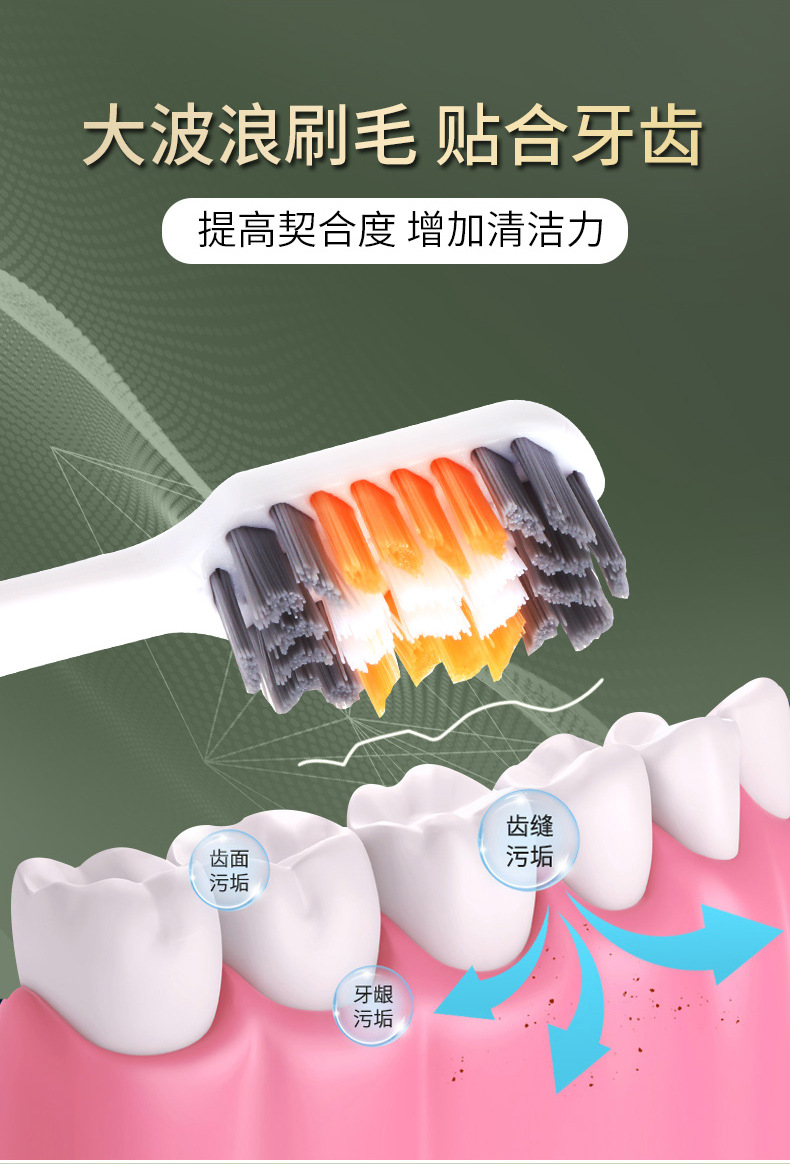 牙刷批发 硬毛交叉刷毛男士去烟渍成人家用独立包装跨境电商货源详情6