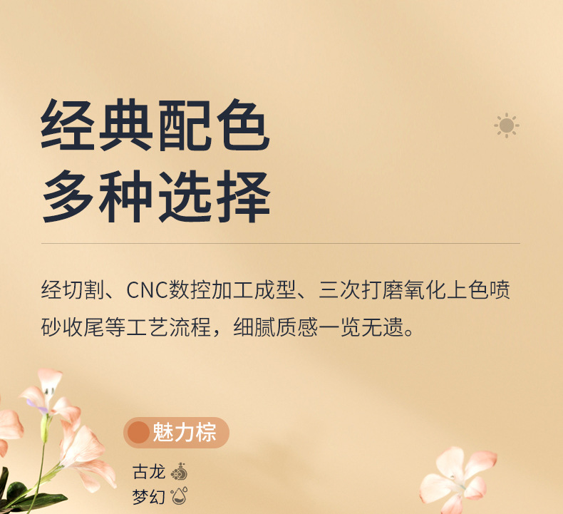 The new solar-powered rotating aromatherapy essential oil car perfume holder from Qihang is a high-end and long-lasting fragrance pic 25