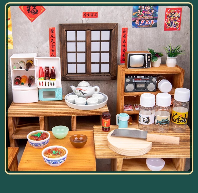 迷你小厨房真煮套食品级全套做饭厨具可真煮儿童仿真过家家玩具详情12