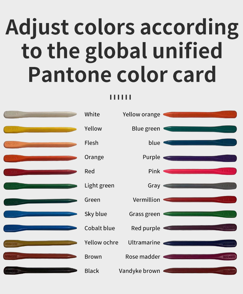 Model Crayon Apple Style Foreign Trade Export OEM and Custom详情12