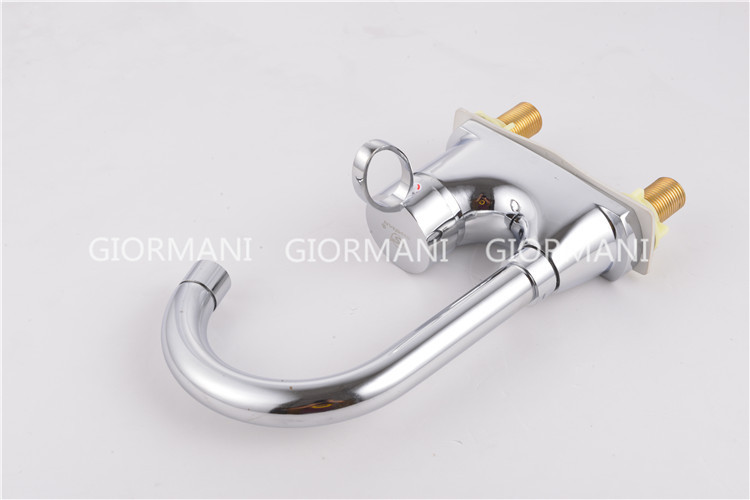 双孔单把面盆水龙头 浴室洗手盆混水阀 南安卫浴水暖厂家直销详情9