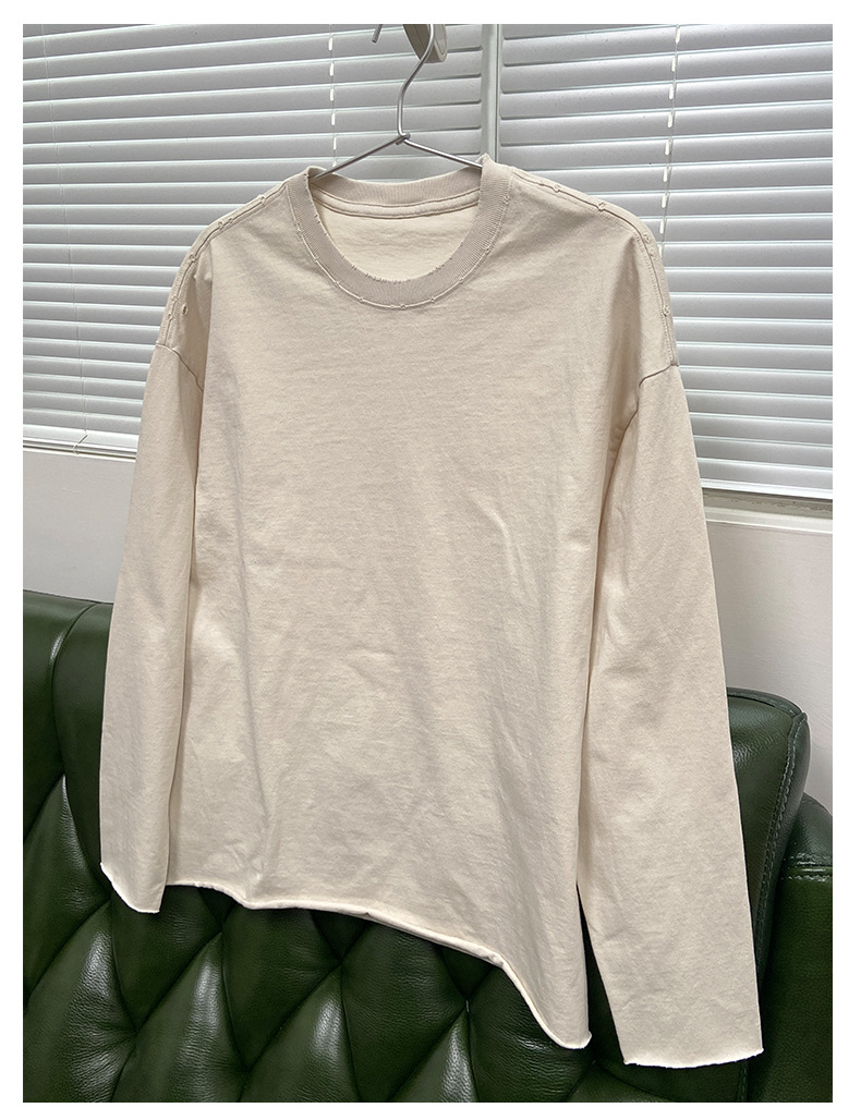 UNF — человек с длинными рукавами с длинными рукавами, раскладывающий их в роллах бога Tee, который разрушает мужчин с короткими рукавами, только цвета и хлопка pic 10
