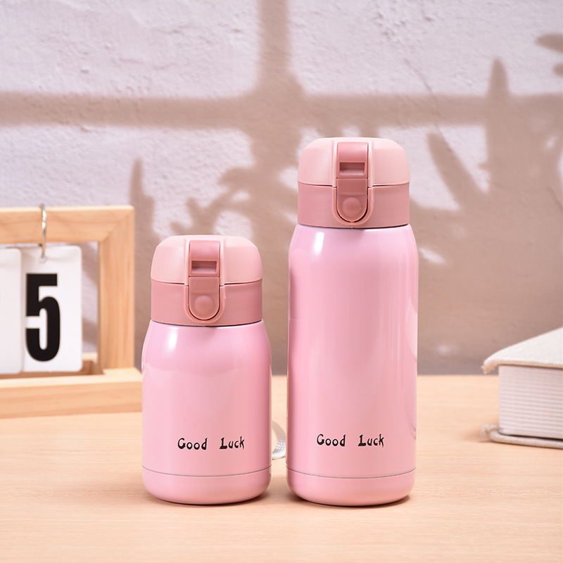 迷你便携式带提绳弹跳杯学生情侣儿童保温杯304不锈钢真空口袋杯详情11