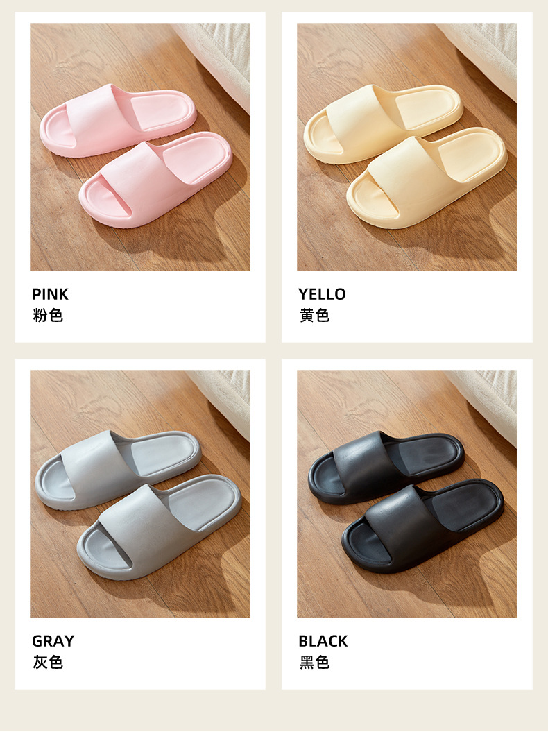 The 2023 new style of indoor home anti-slip and non-smelly sports cool slippers for men to wear outside in summer pic 3