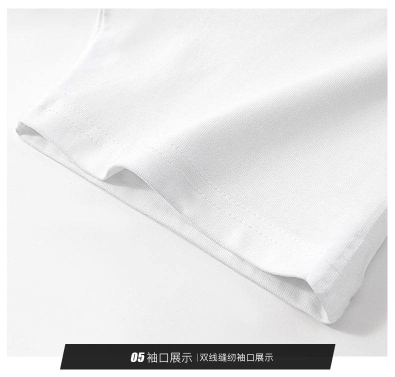 2025新款青春活力向日葵光变设计感花灰刺绣宽松圆领短袖T恤男女i详情26