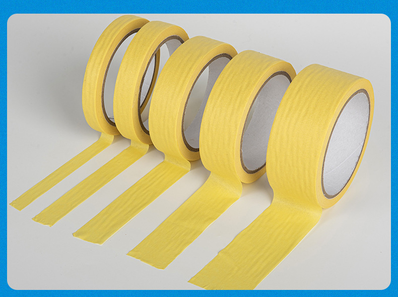 High-viscosity masking tape, full box wholesale, masking tape for decoration, grouting, spray painting, masking, car repair, edge sealing, 20m masking tape pic 12