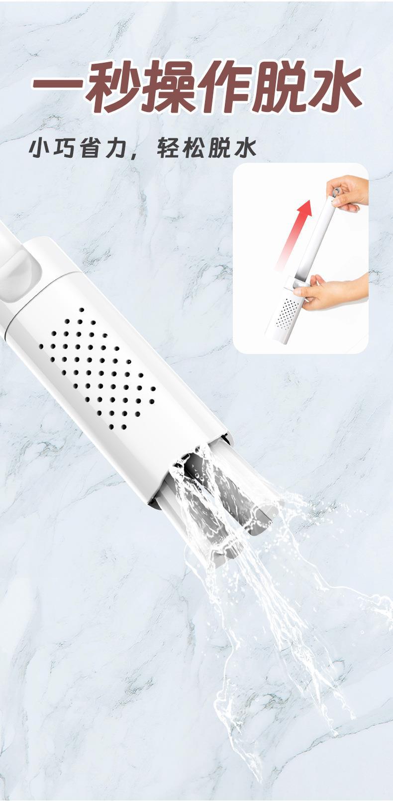 Sponge water-absorbing handheld mini mop, no need for hand washing, rubber cotton, kitchen, bathroom, toilet, bathroom, washbasin, desktop water-squeezing small mop pic 3