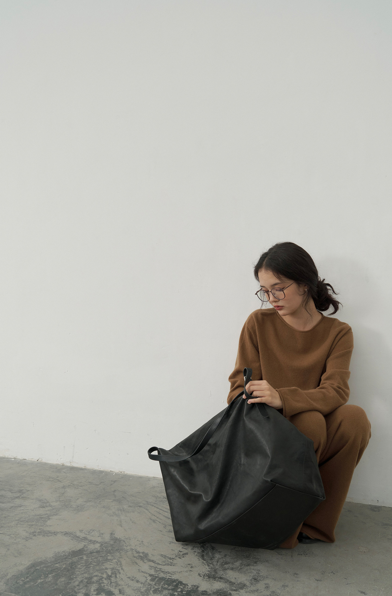 Korean-style seamless one-piece process round-neck pullover cotton and wool sweater, basic base layer for women a1183 in autumn and winter pic 24