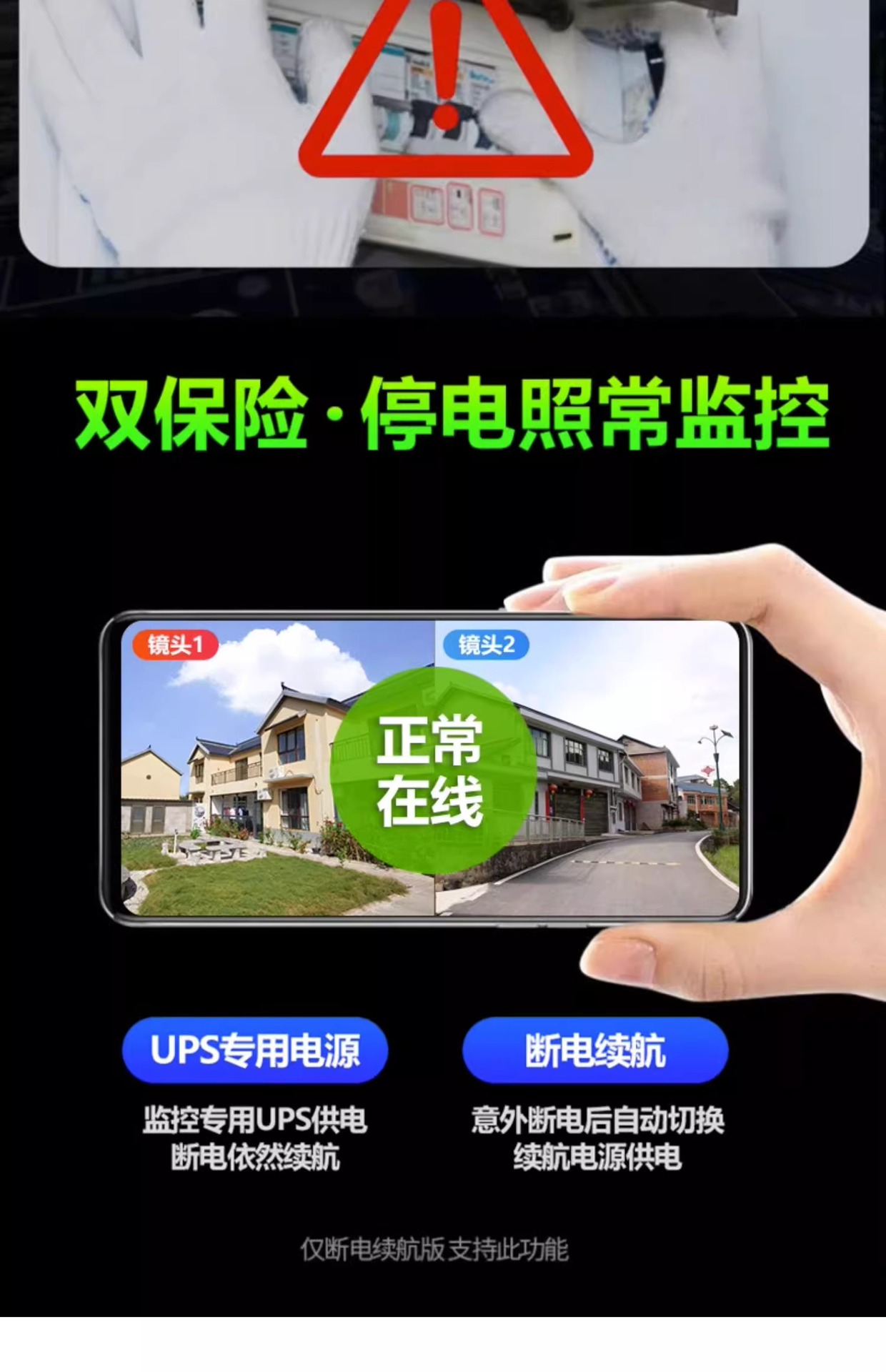 智能云摄像头室外家用360度无死角摄影远程连手机无线高清监控器详情21