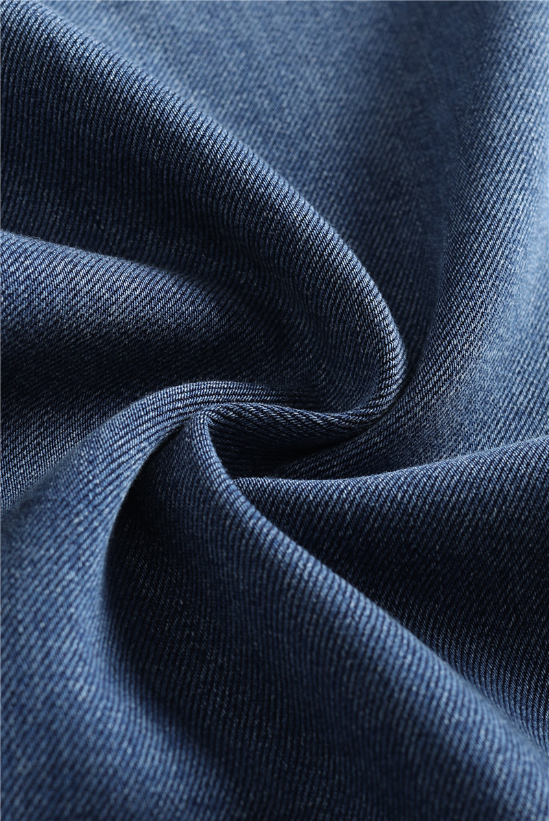 (Tencel wide-leg jeans) Autumn new style retro drape slimming versatile lace-up jeans pod pants pic 4