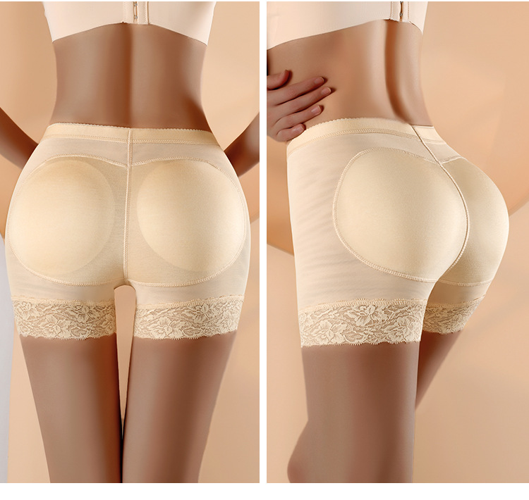 Height-lifting pants for women, underpants for lifting and plumping buttocks, false buttocks, body shaping and shaping, flat-angled belt-tightening, belt with padding pic 19