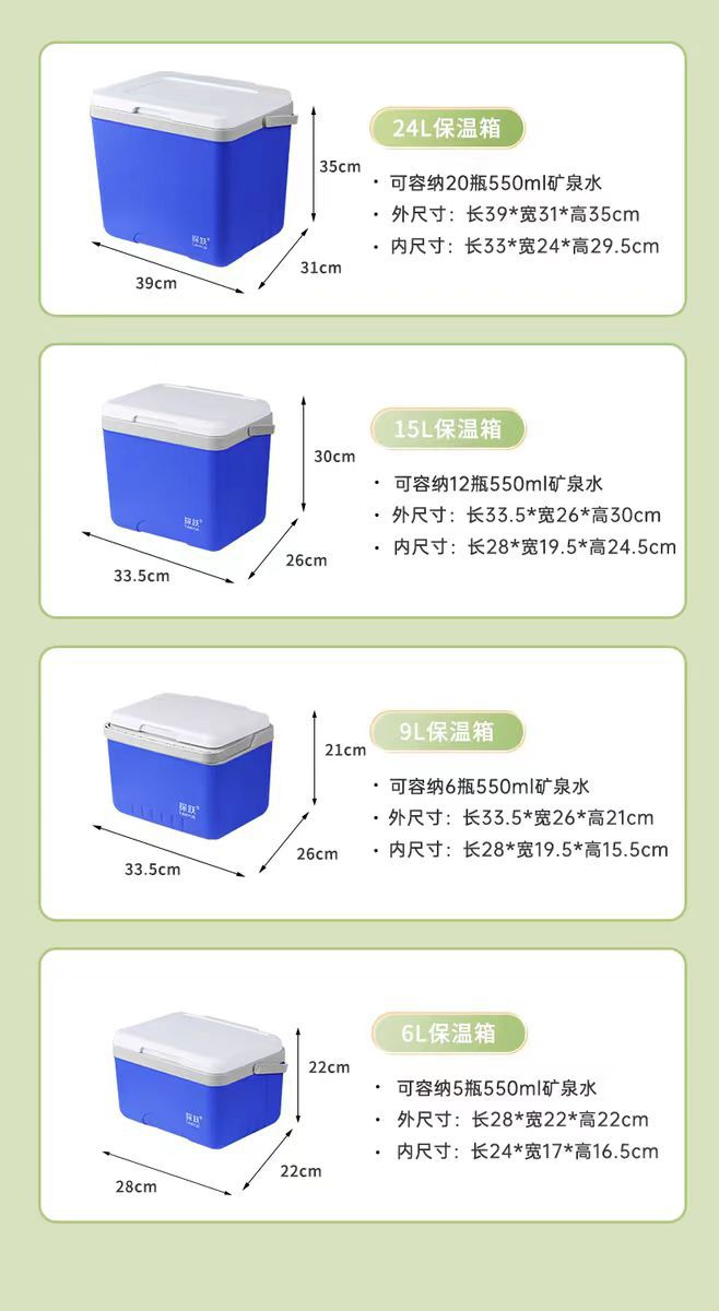 Insulated box, ice cube refrigeration box, household car, outdoor camping fishing box, portable small refrigerator, commercial street stall insulated box pic 12