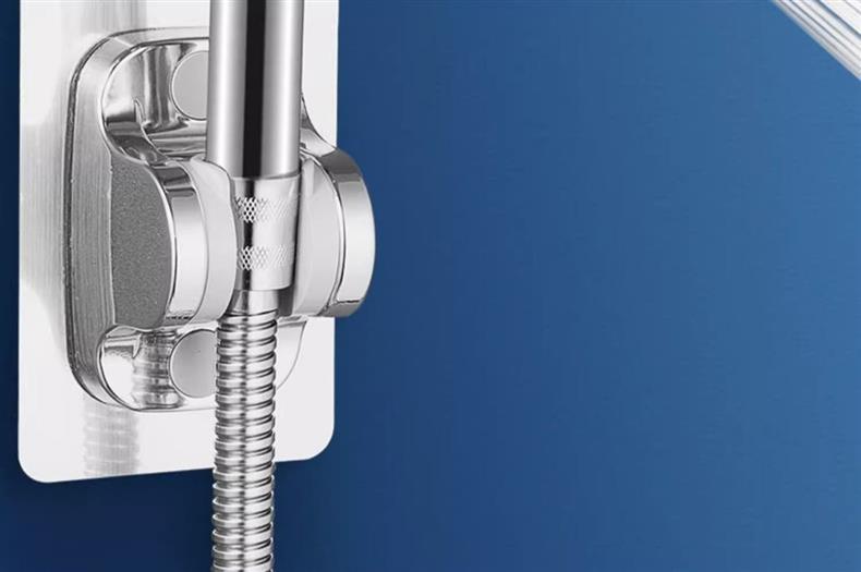 German 304 stainless steel pressurized showerhead with large water output for shower and bath, household bathroom hose set 1 pic 3