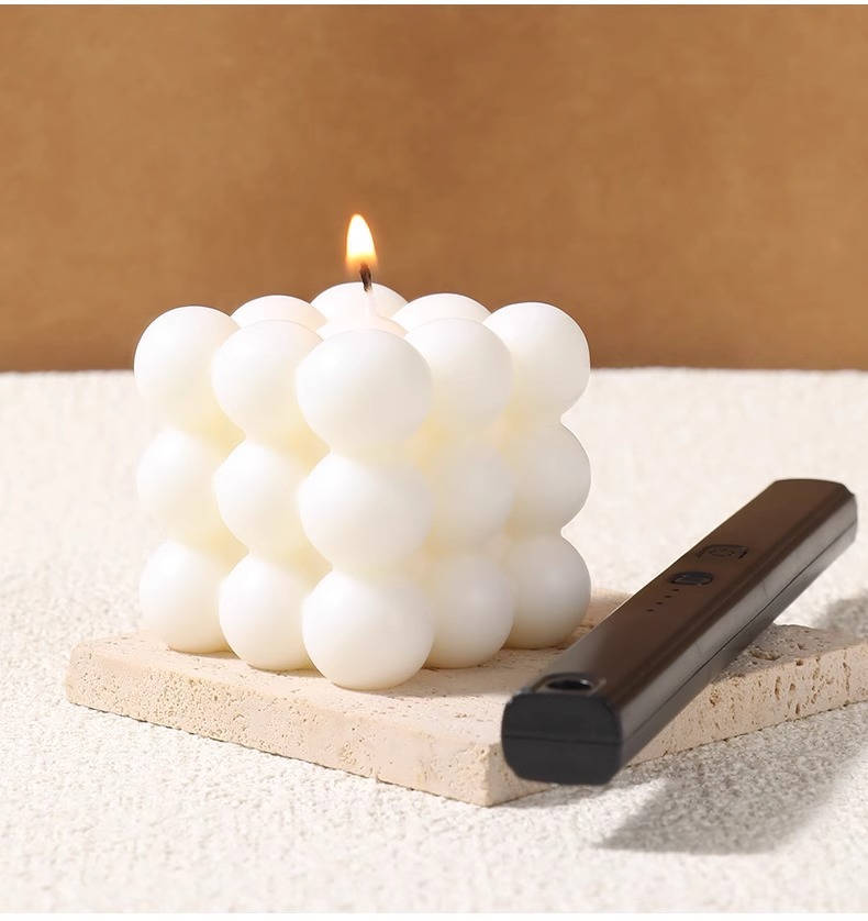 厨房点火器脉冲蜡烛电子煤气香薰点火棒家用充电款打火机长手柄详情9