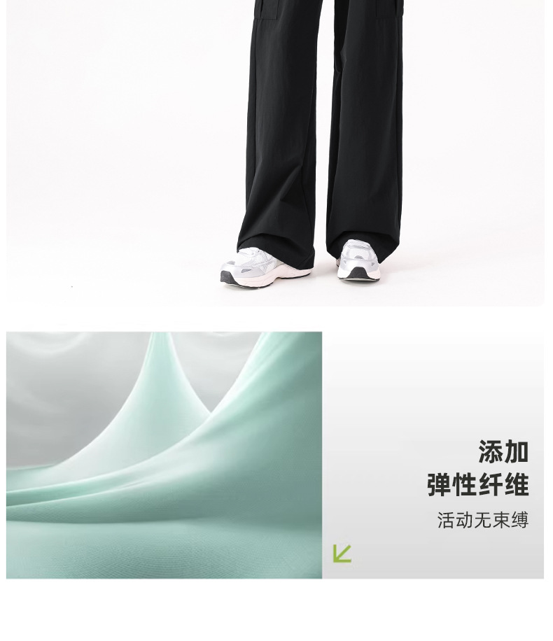 加肥加大码女裤美式工装裤女2026春季高腰显瘦微胖穿搭直筒阔腿裤详情17
