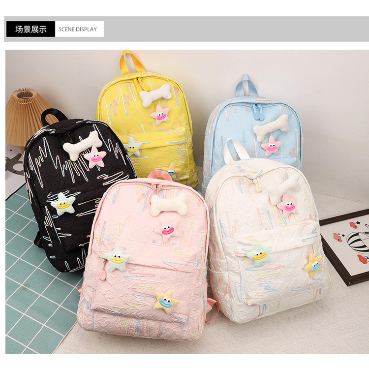 森系新款大容量可爱轻便时尚简约百搭高颜值初高中大学生双肩背包详情27