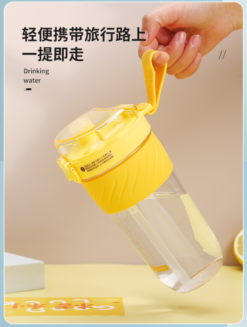 Wholesale of carefully selected Korean-style fashionable student couple coffee cups, summer creative candy-colored double-drinking cups and plastic water cups pic 26