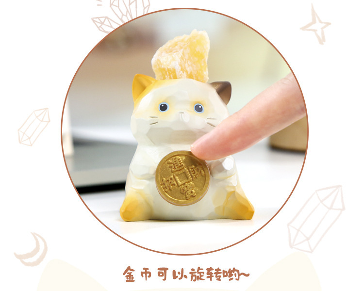 网红爆款猫猫能量PAI盲盒潮玩手办公仔儿童学生节日礼品厂家批发详情24