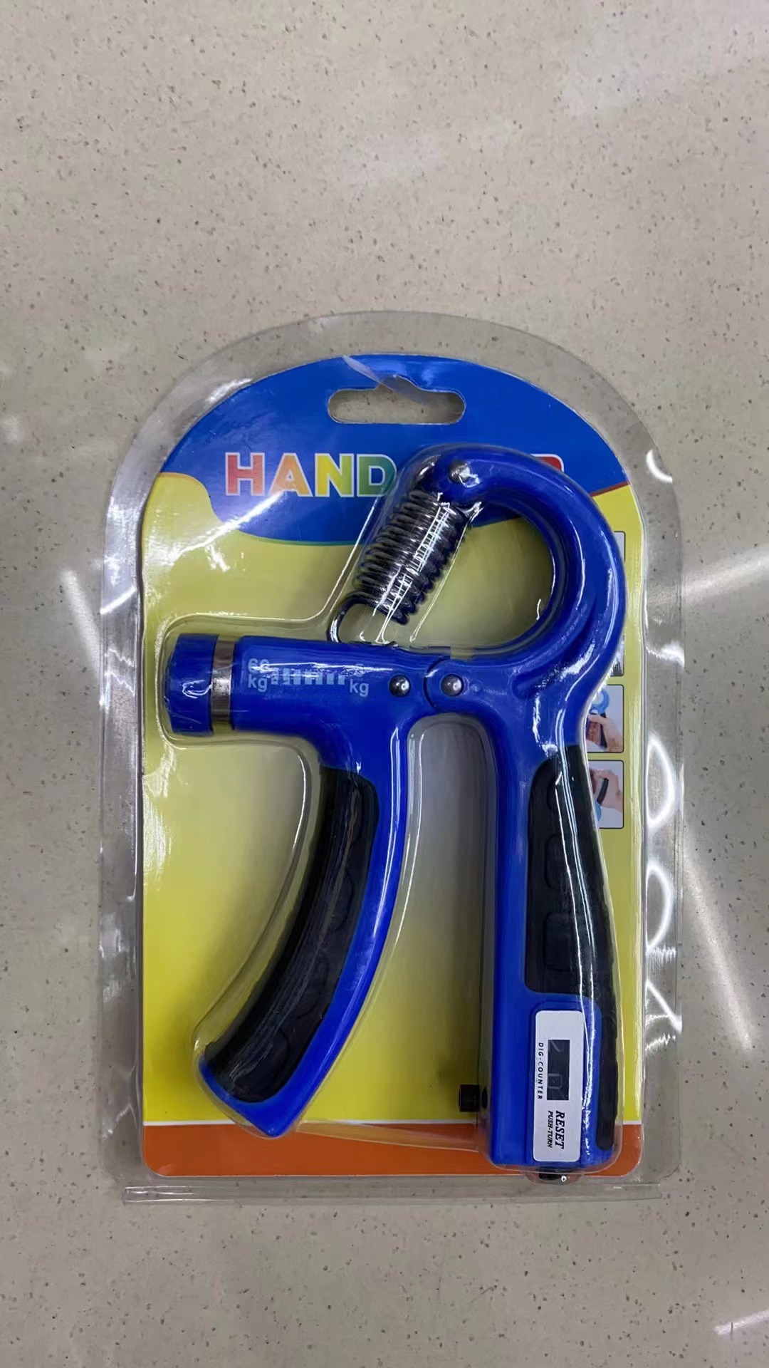 TPE包胶计数可调握力器男女练手力腕力手指力器健身器材可调节详情7