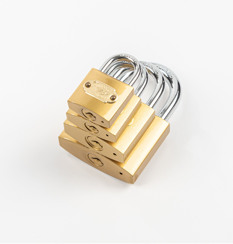 Shengli Factory wholesals copper-like padlock cores, which can be customized for export. Door locks, cabinet locks and anti-theft locks can be made through and open pic 4