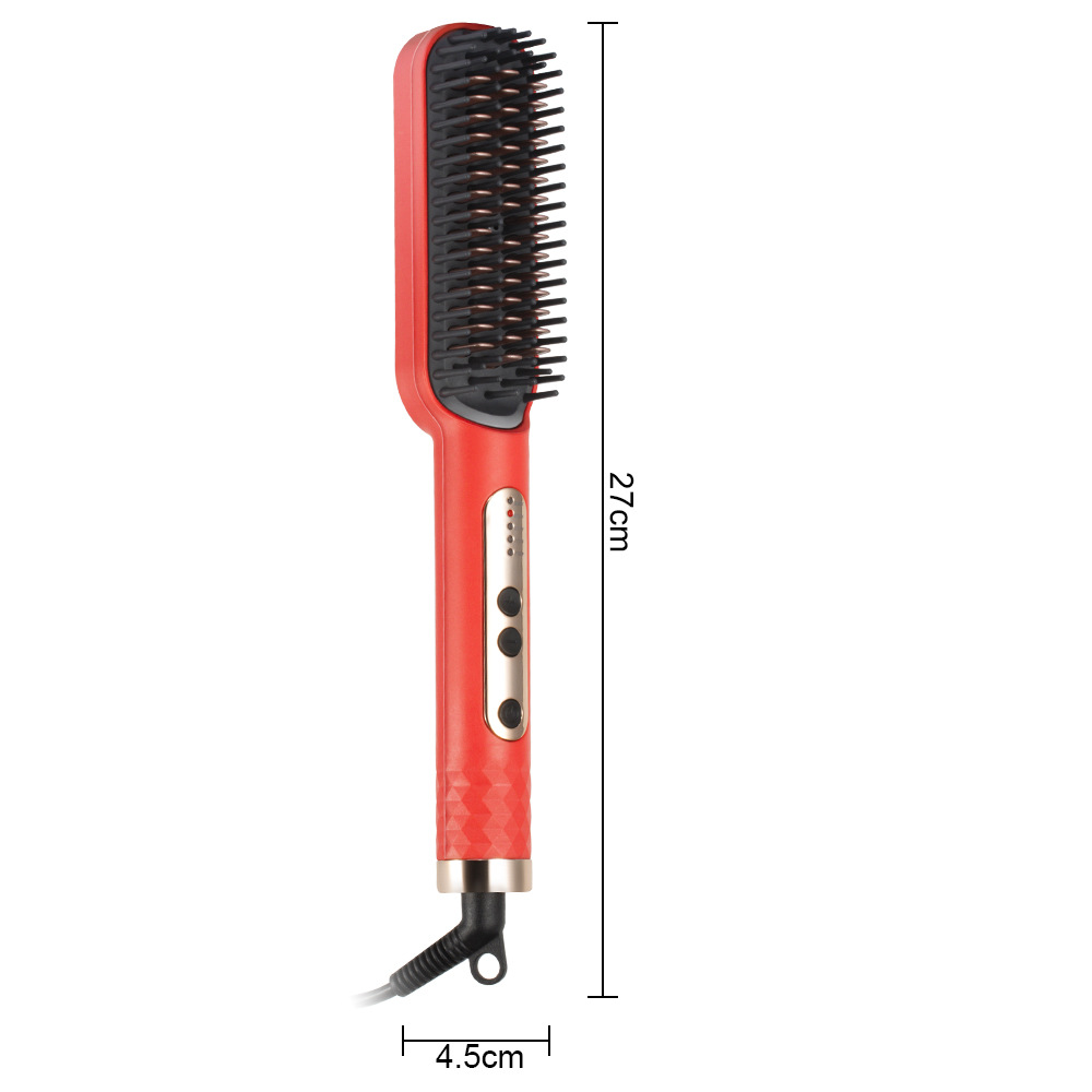RAF European standard cross-border straightening comb, no damage to hair, dual-purpose for straightening and curling, electric curling iron, straightening device, home use pic 2